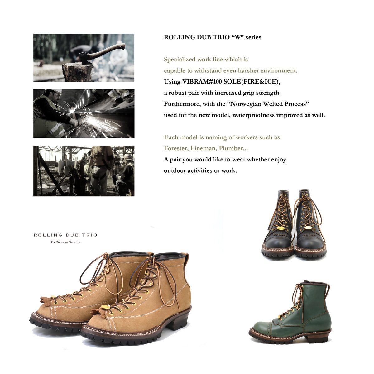 ROLLING DUB TRIO series W – THE BOOTS SHOP ONLINE
