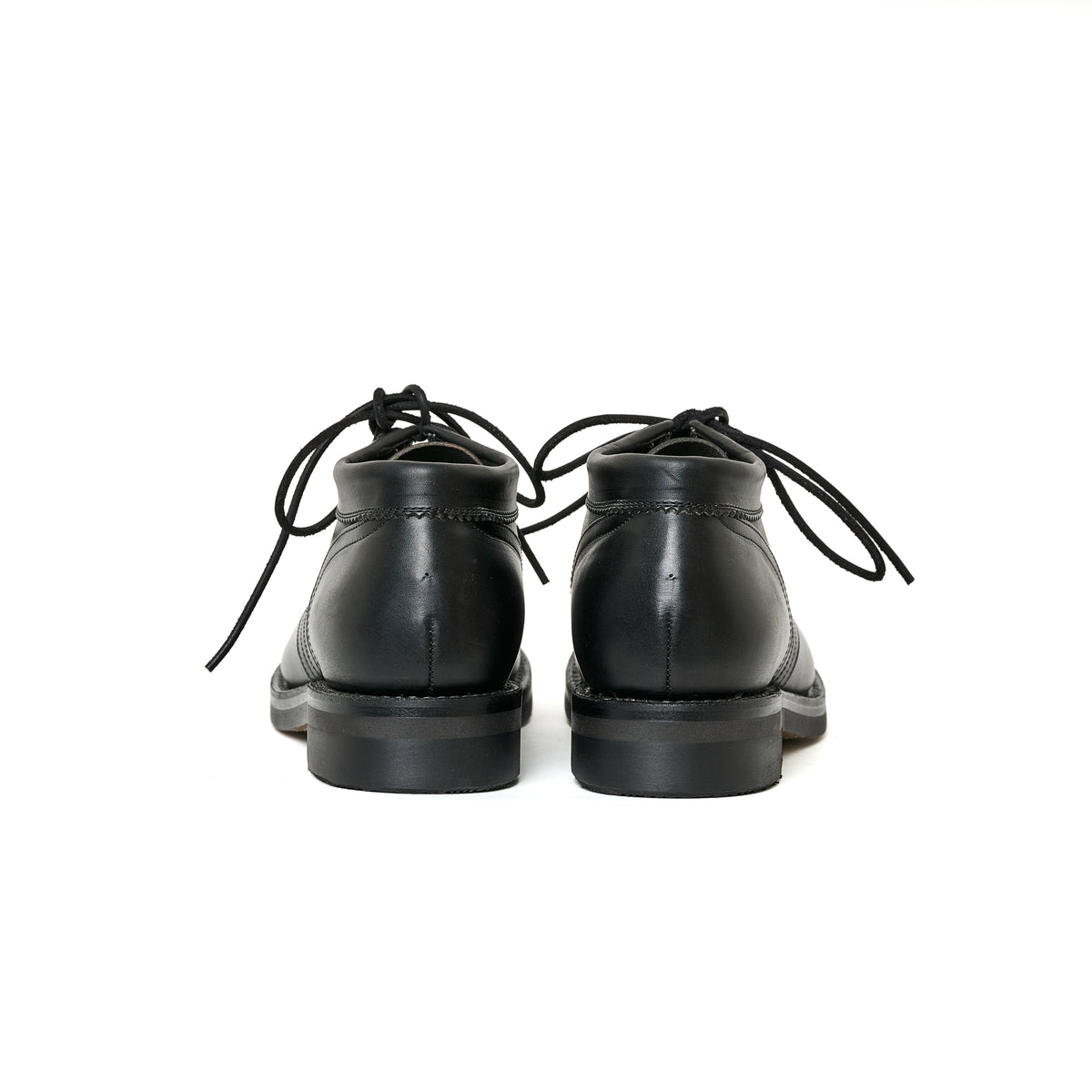 e*l様 guidi heal shoes 37 BLACK グイディ GUIDI Women's Classic Derby Shoes Laced Up Single