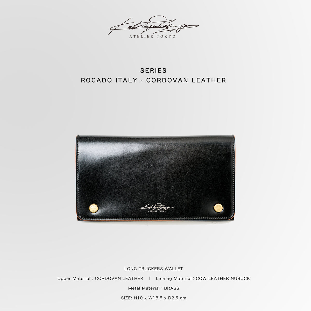 小物 Middle Leather Wallet FORANRO Middle Leather Wallet ミドルウォレットFORANRO