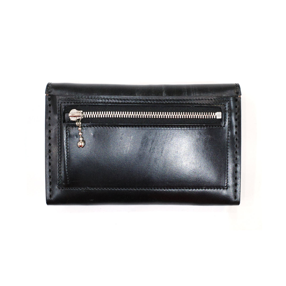 トラッカーウォレット　（midlle） 227 トラッカー】 ミ二ウォレット ブラック ○ 小さい財布 革財布