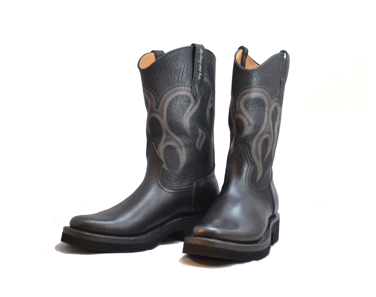 ROFF ORELLO LOCATILLI(ロフ　オレロ　ロカッチィリ) ジョアンナウシティーローファー(22.5 Canyon Gold Black