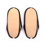 LEATHER ROOM SLIPPER