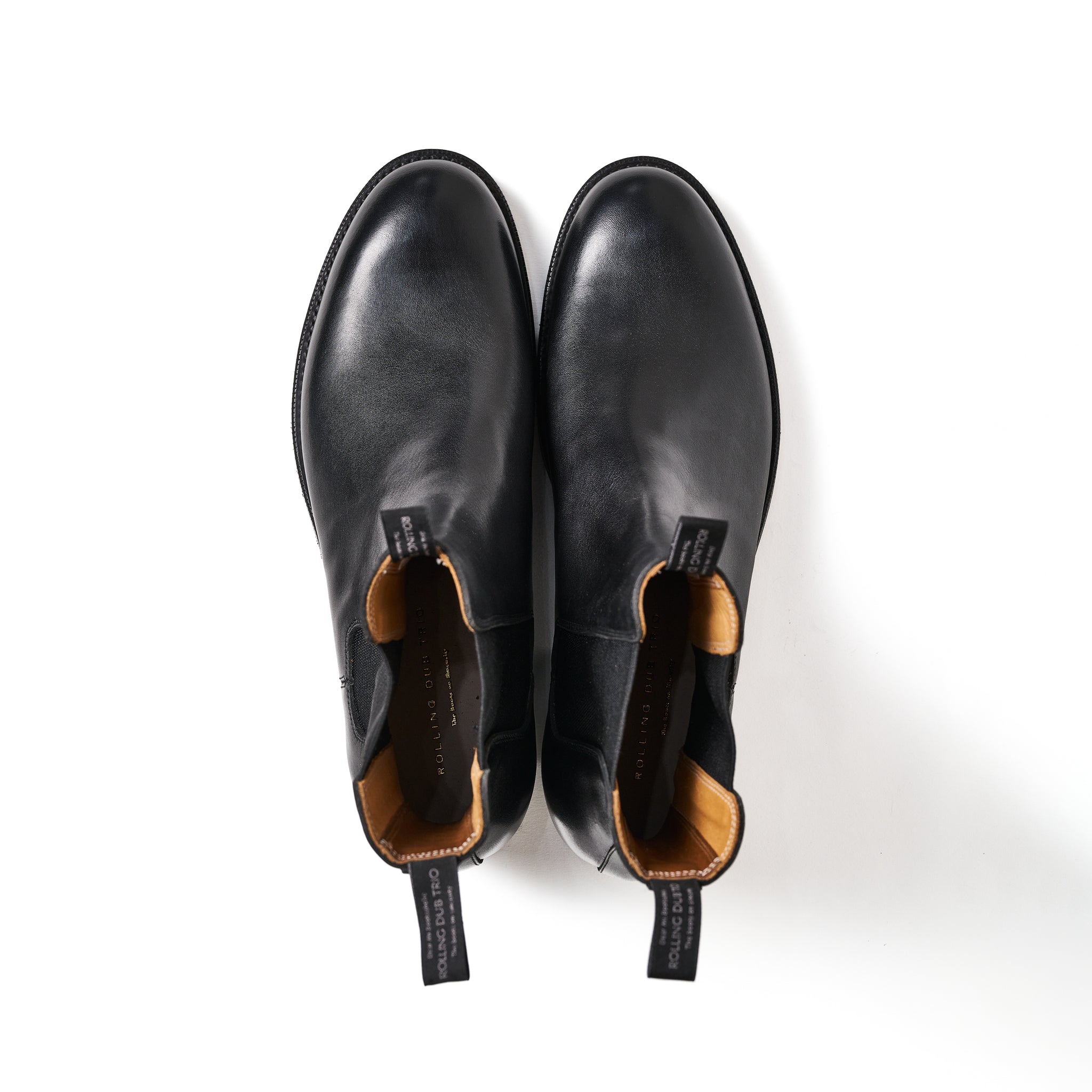 GRIFFIN SIDE GORE (Black Boxcalf) – THE BOOTS SHOP ONLINE