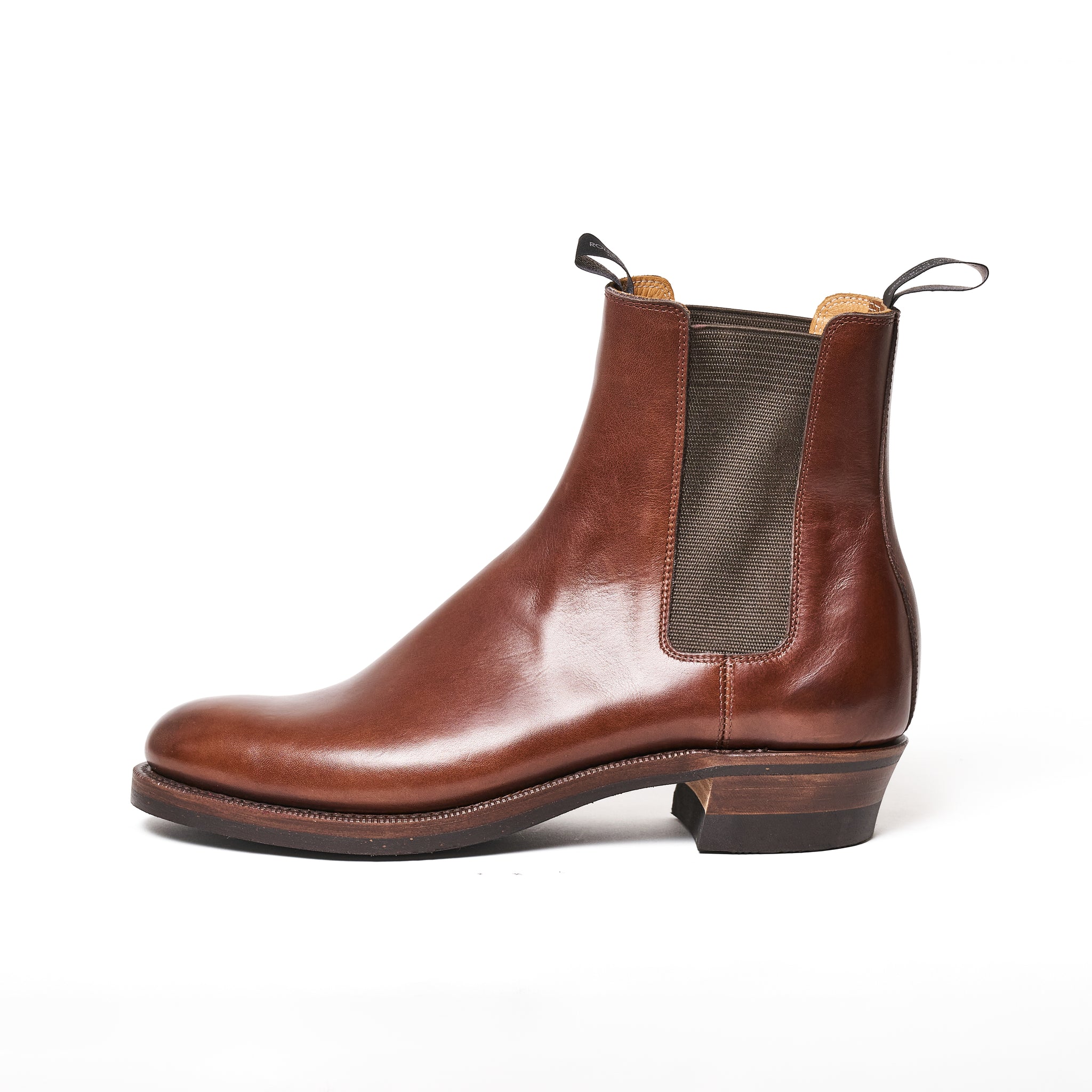 GRIFFIN SIDE GORE (Brown Boxcalf) – THE BOOTS SHOP ONLINE