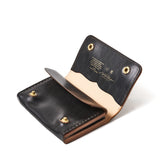CARD CASE -DOUBLE (Horsebutt leather)