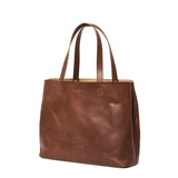 BOX TOTE BAG -LEATHER-