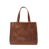 BOX TOTE BAG -LEATHER-