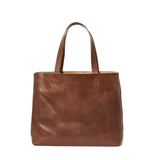 BOX TOTE BAG -LEATHER-