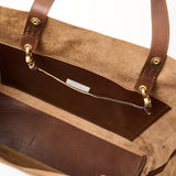 BOX TOTE BAG -LEATHER-