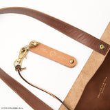 BOX TOTE BAG -LEATHER-