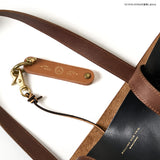BOX TOTE BAG -LEATHER-