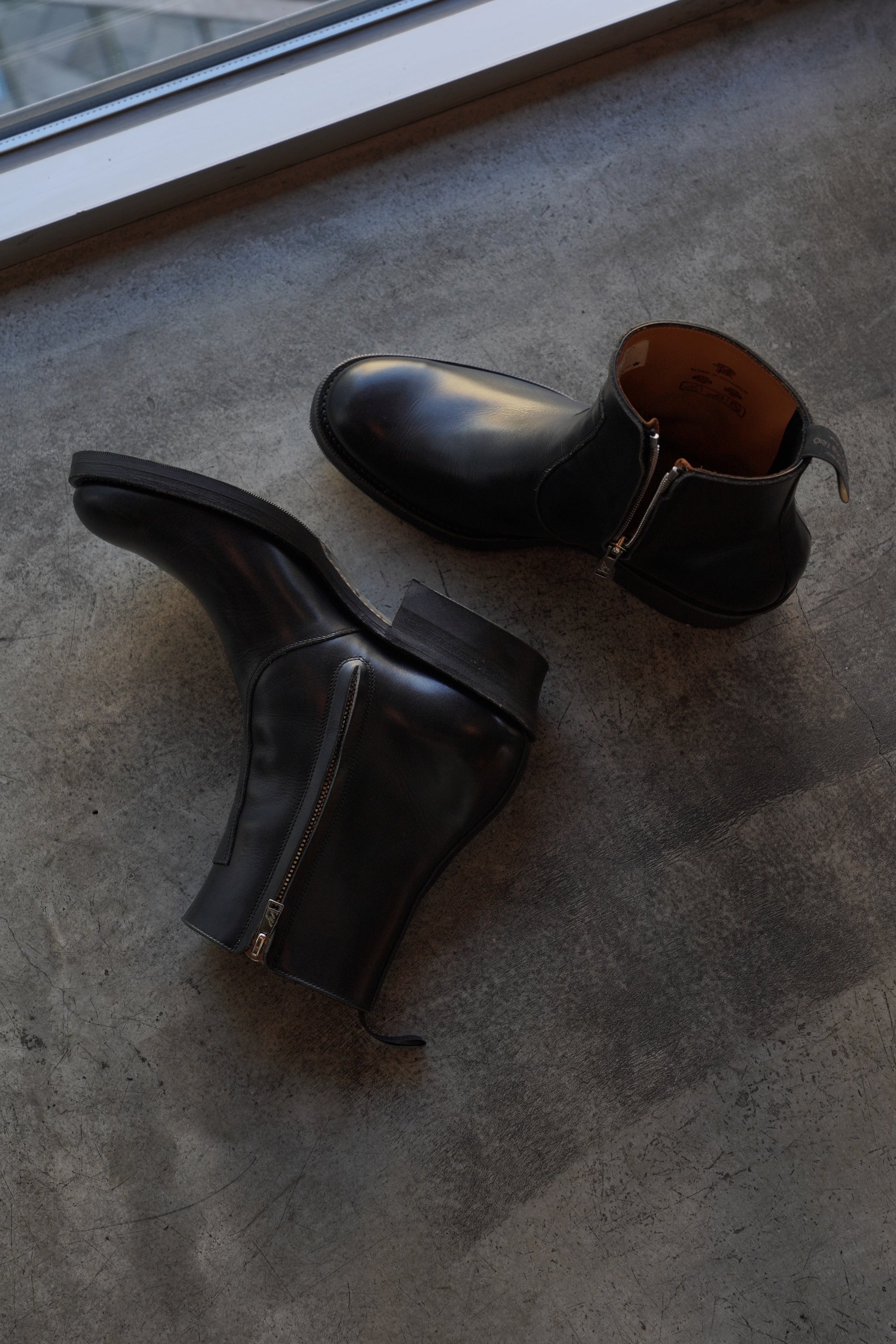 2026年発売予定］GLEANERS ZIP -Jp Box Calf – THE BOOTS SHOP