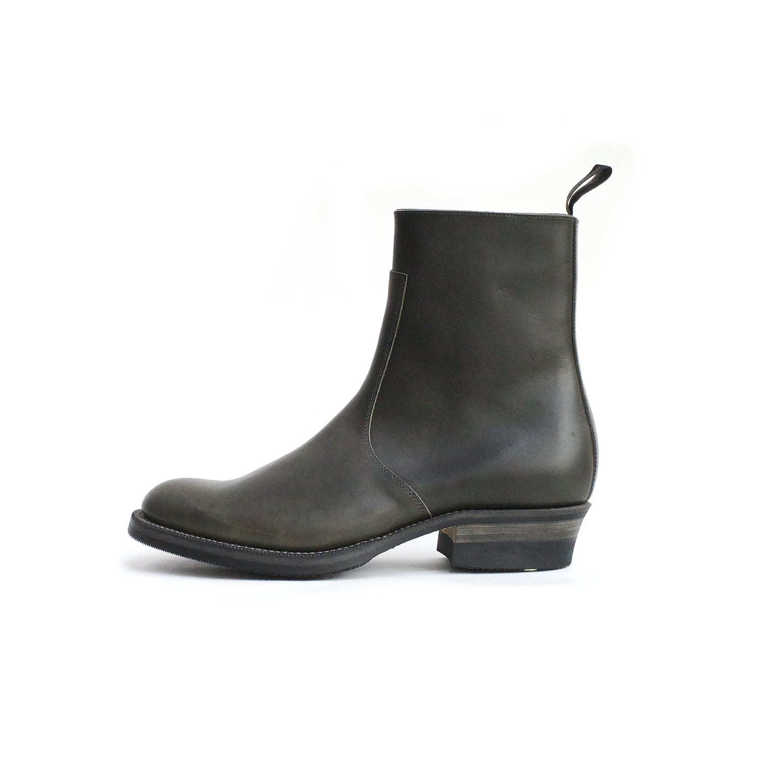 GUIDI ブーツ POLISHED CALF FULL GRAIN LINED GLEANERS ZIP -Gray Guidi Calf – THE BOOTS SHOP ONLINE