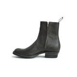 ［2/14(土) 13:00 店頭発売］GLEANERS ZIP -Gray Guidi Calf