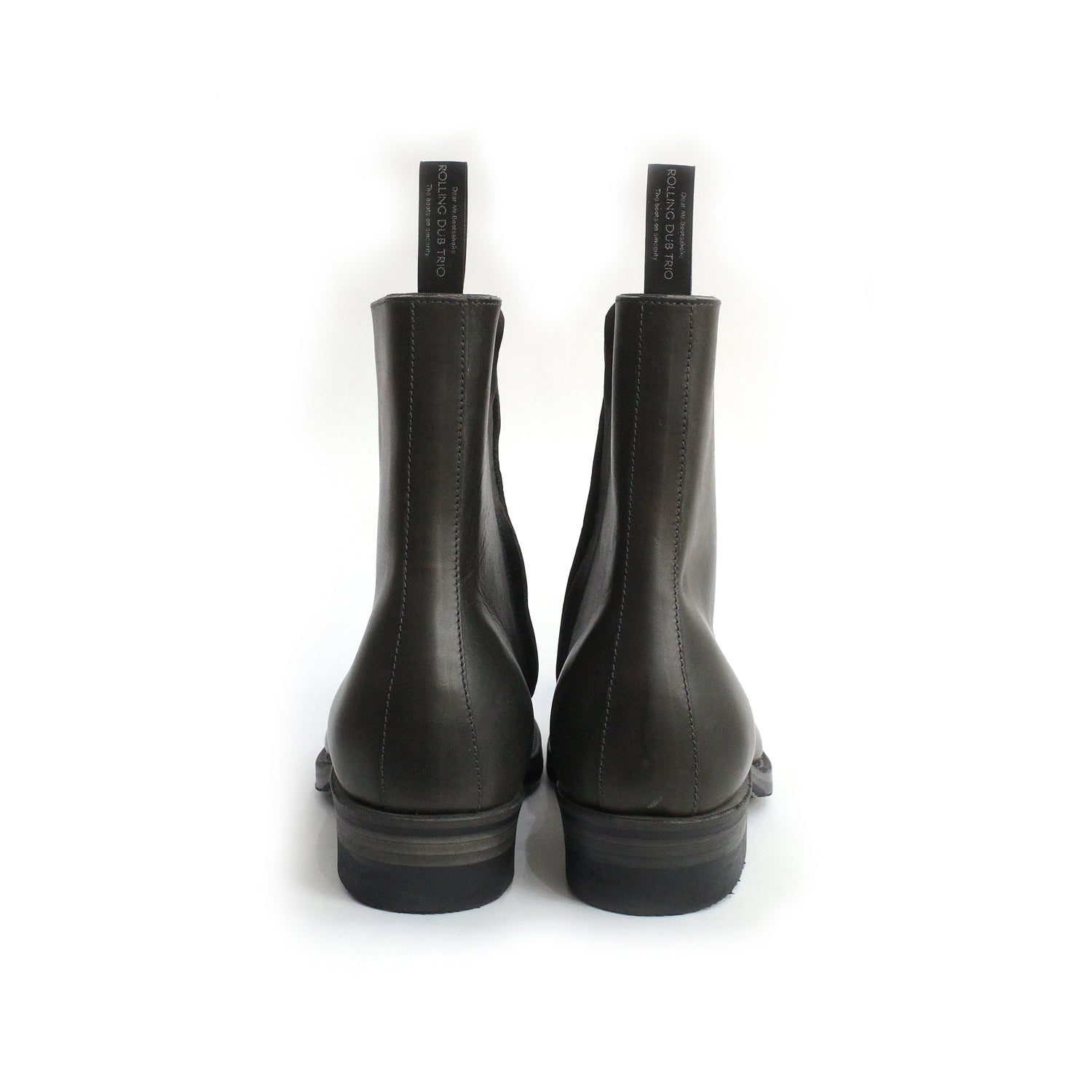GLEANERS ZIP -Gray Guidi Calf – THE BOOTS SHOP ONLINE