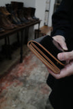 MULTI MIDDLE TRCKERS WALLET (Cordovan leather)