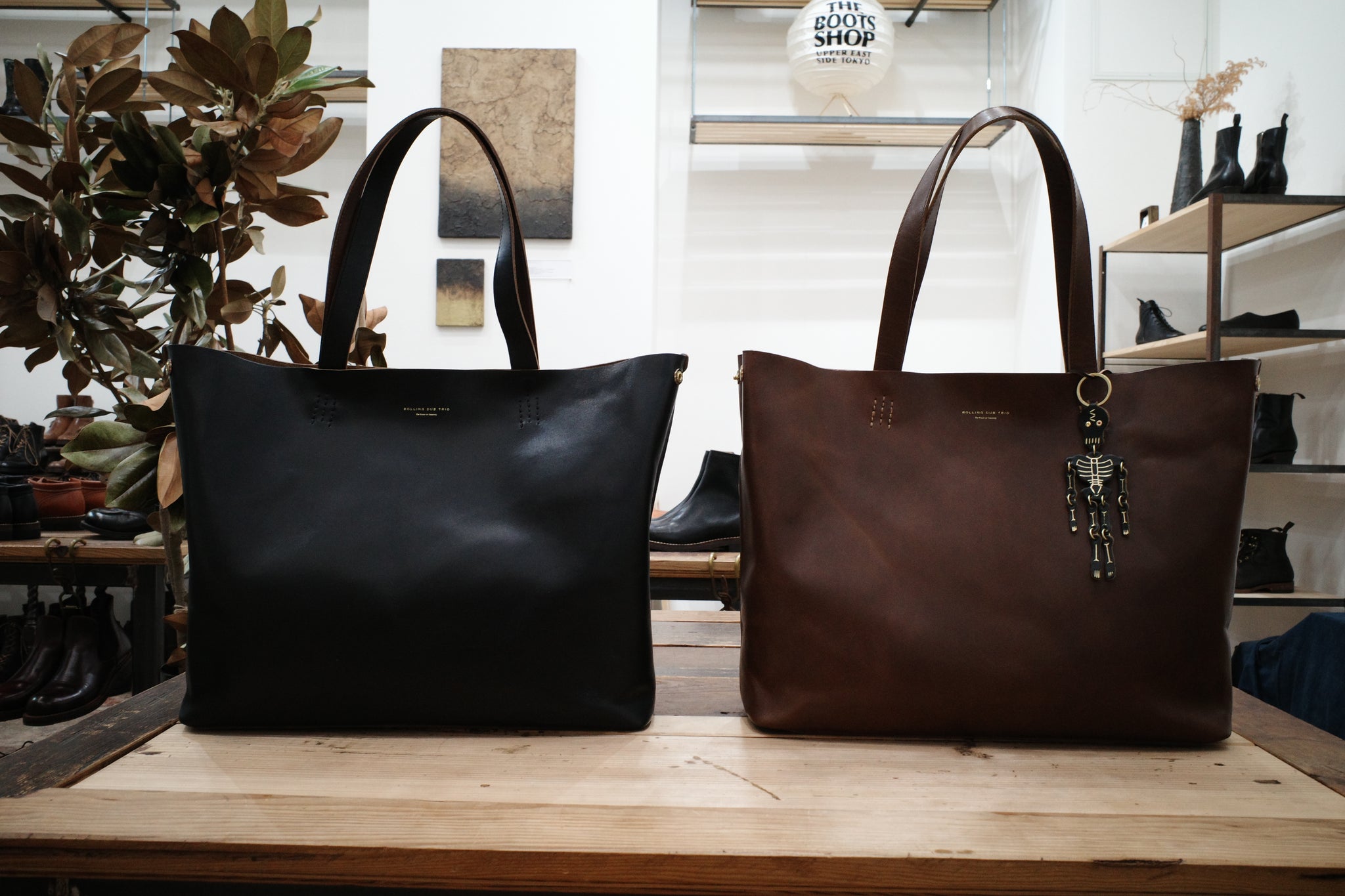 BOX TOTE BAG -LEATHER- – THE BOOTS SHOP ONLINE
