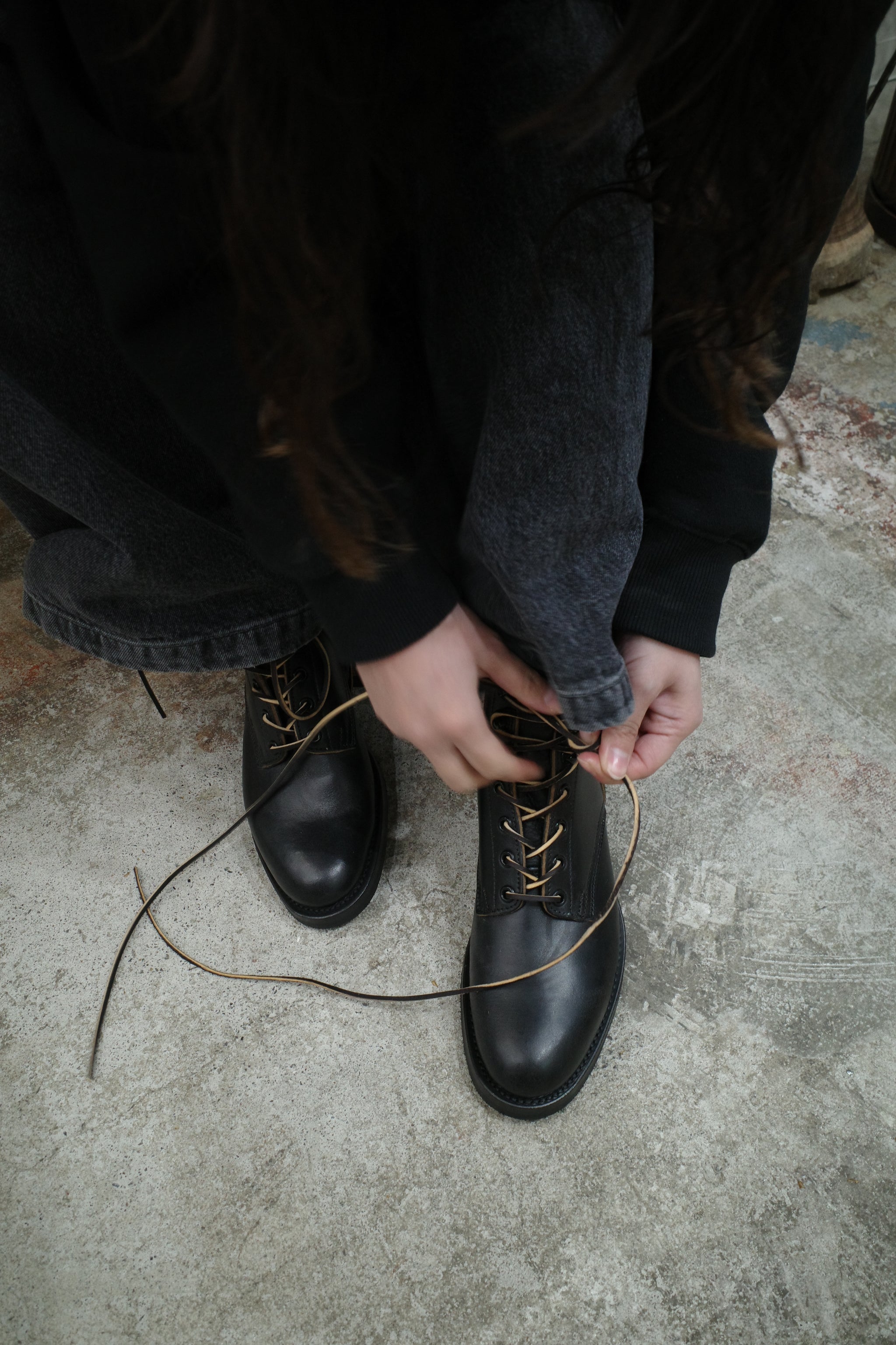 2025年発売予定］GRIFFIN (Black Horsebutt) – THE BOOTS SHOP