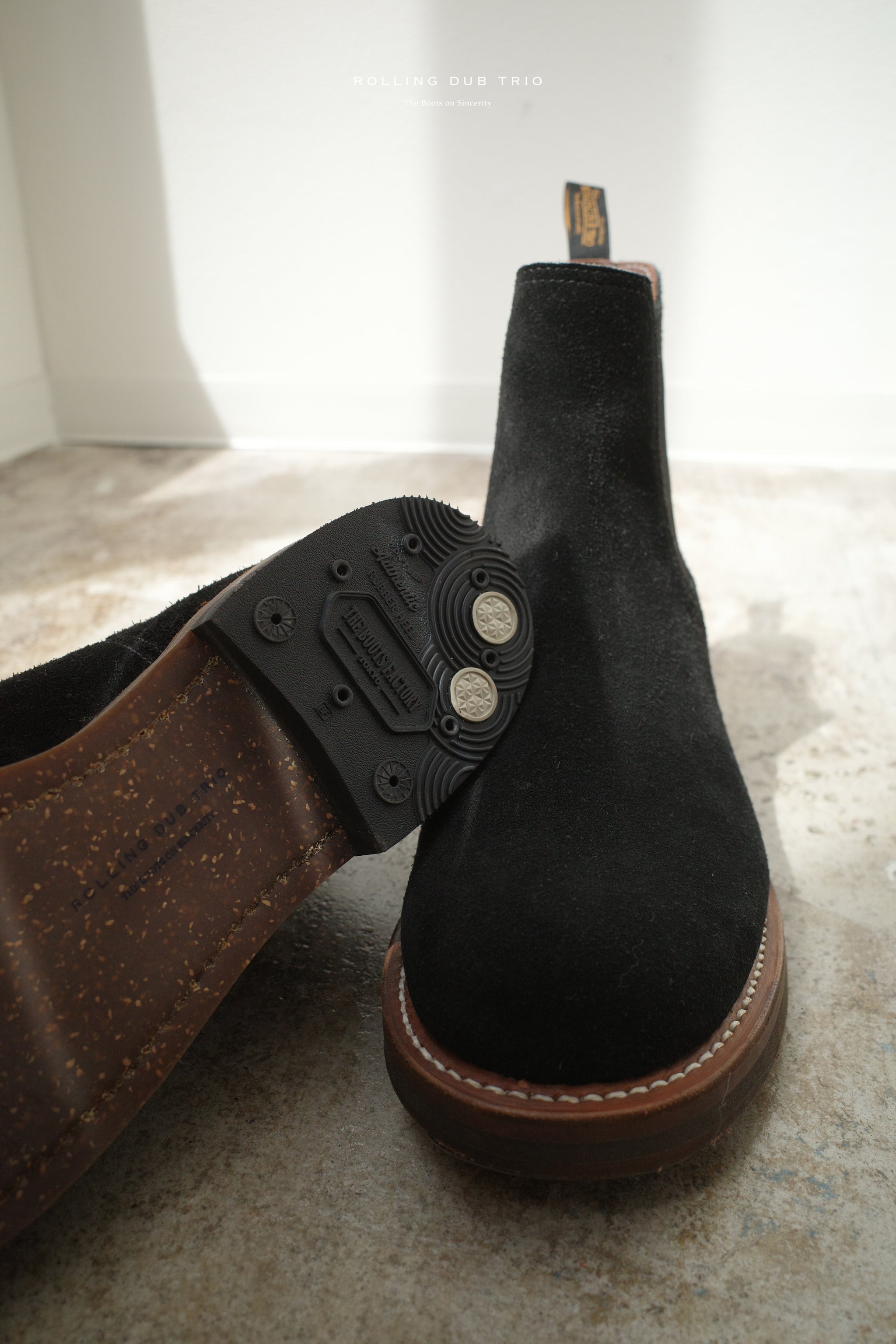 STAN (Black Oil Suede) – THE BOOTS SHOP ONLINE