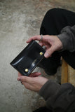CARD CASE -DOUBLE (Horsebutt leather)
