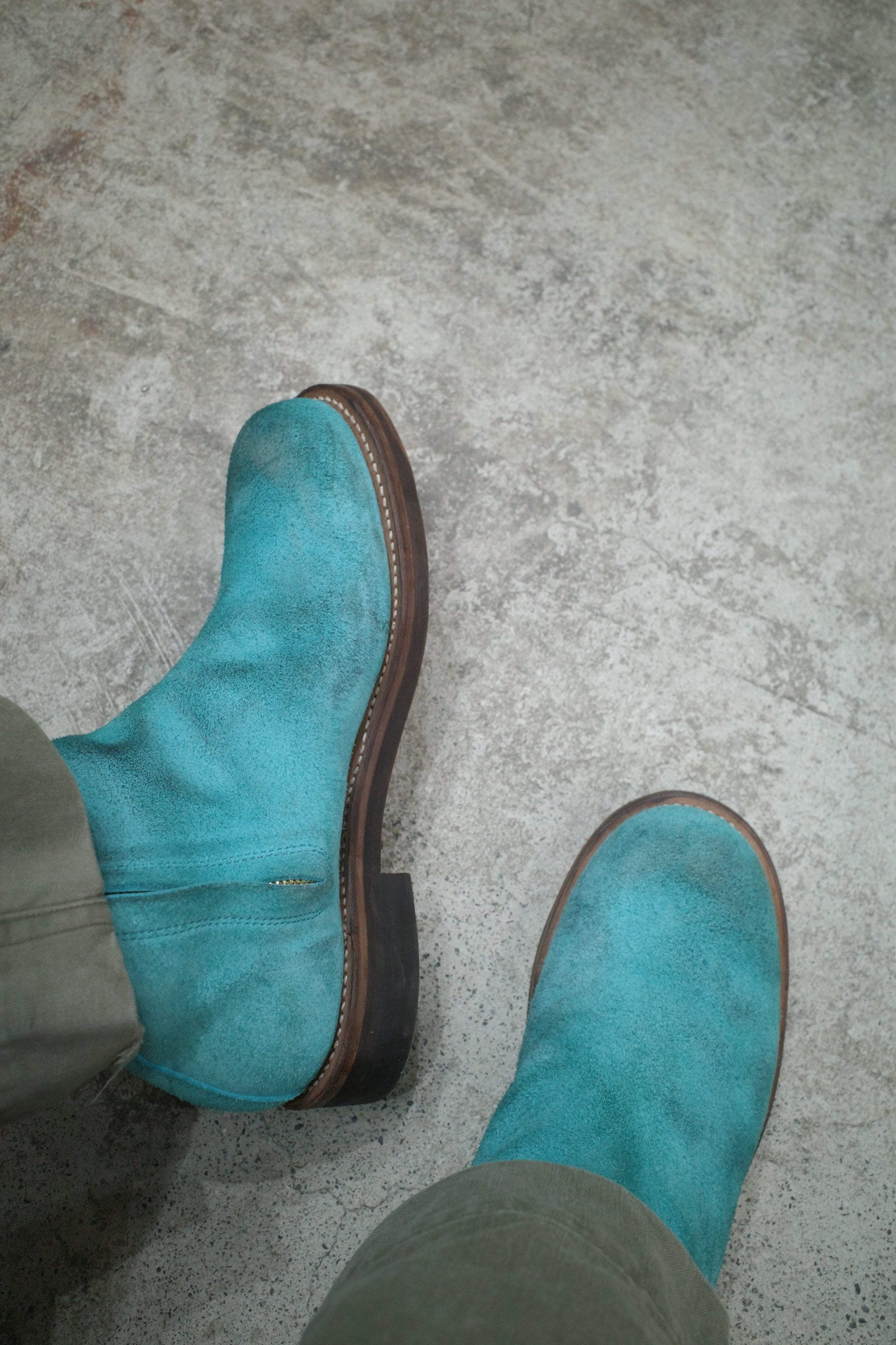 CASPER (Turquoise Suede) – THE BOOTS SHOP ONLINE