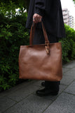 BOX TOTE BAG -LEATHER-