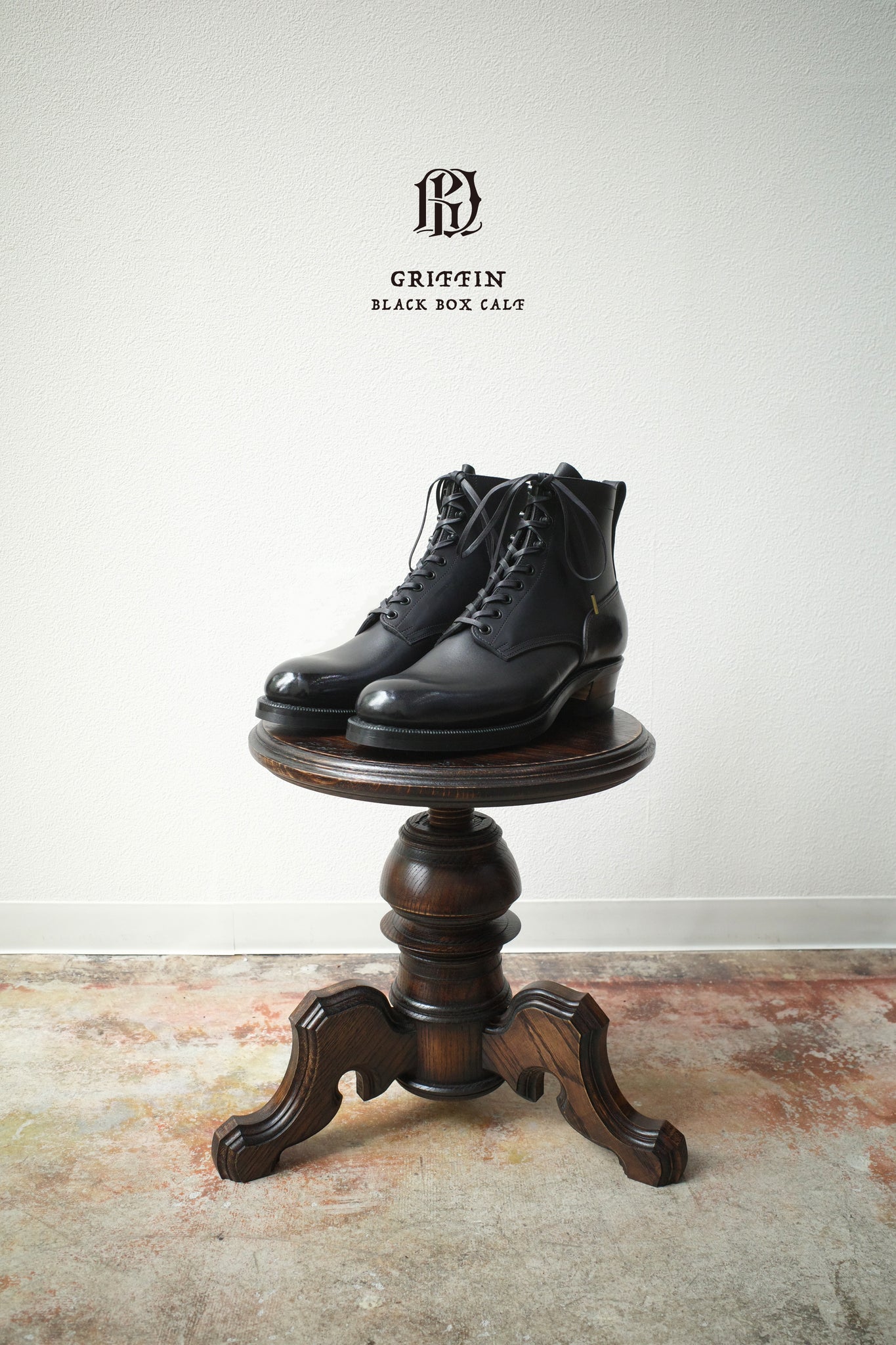 5/10(sun) 19:00発売］GRIFFIN (Black Boxcalf) – THE BOOTS SHOP ONLINE