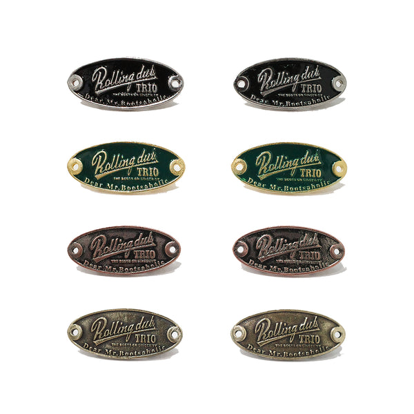 ROLLING DUB TRIO 真鍮シューレースキーパー　ローリングダブトリオ ROLLING DUB TRIO の真鍮製シューレースキーパー。 お好みの