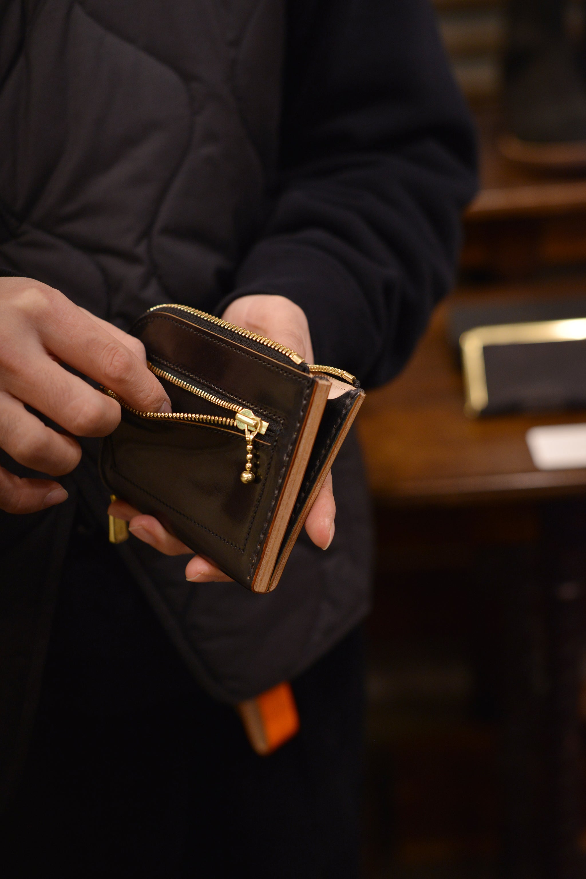 L WALLET (Cordovan leather) – THE BOOTS SHOP ONLINE