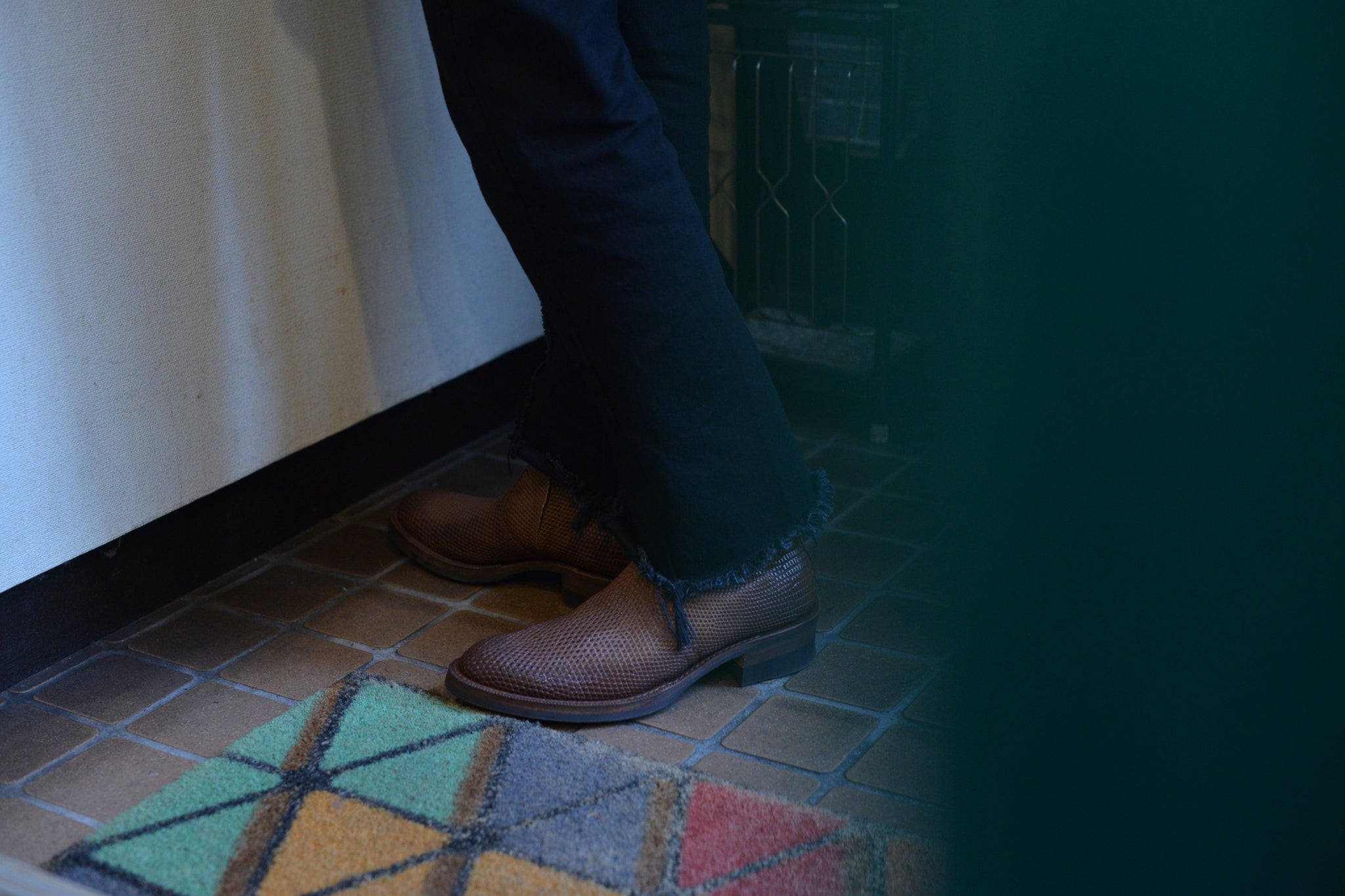 GLEANERS ZIP -Lizard – THE BOOTS SHOP ONLINE