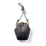 METAL CLASP POUCH - LONG (Deer leather)